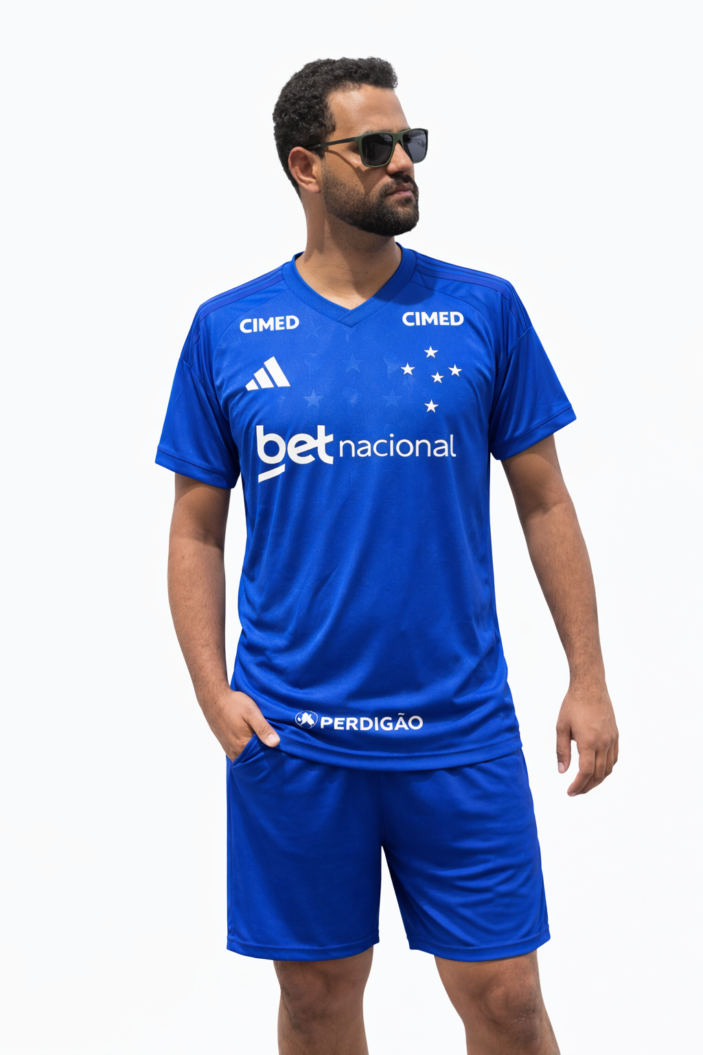CAMISA CRUZEIRO I 26/27 TORCEDOR FULL PATROCINIO+PERSONALIZAÇÃO