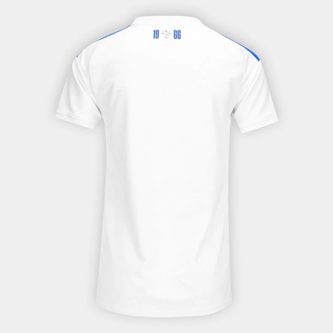 CAMISA CRUZEIRO II 26/27 S/N TORCEDOR ADIDAS FEMININA - BRANCO+AZUL