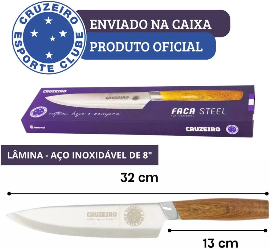 FACA STEEL PREMIUM TIMES - CRUZEIRO