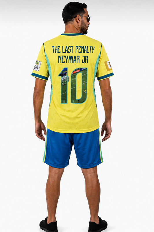 Camisa Seleção Brasileira 2026 - Jogador COMPLETA PATCH + PERSONALIZAÇÃO ULTIMO PENALTI - Pronto Entrega