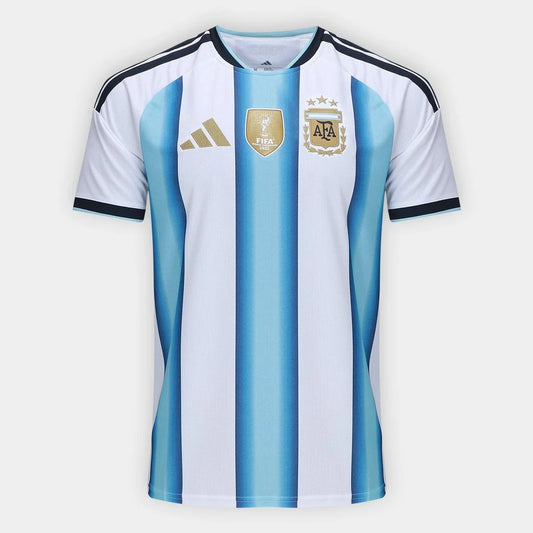 Camisa Seleção Argentina Home Torcedor 2026 Adidas Masculina - Branco