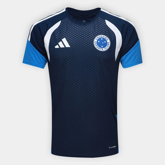 Camisa Cruzeiro 26/27 Treino Adidas Masculina - Azul Escuro