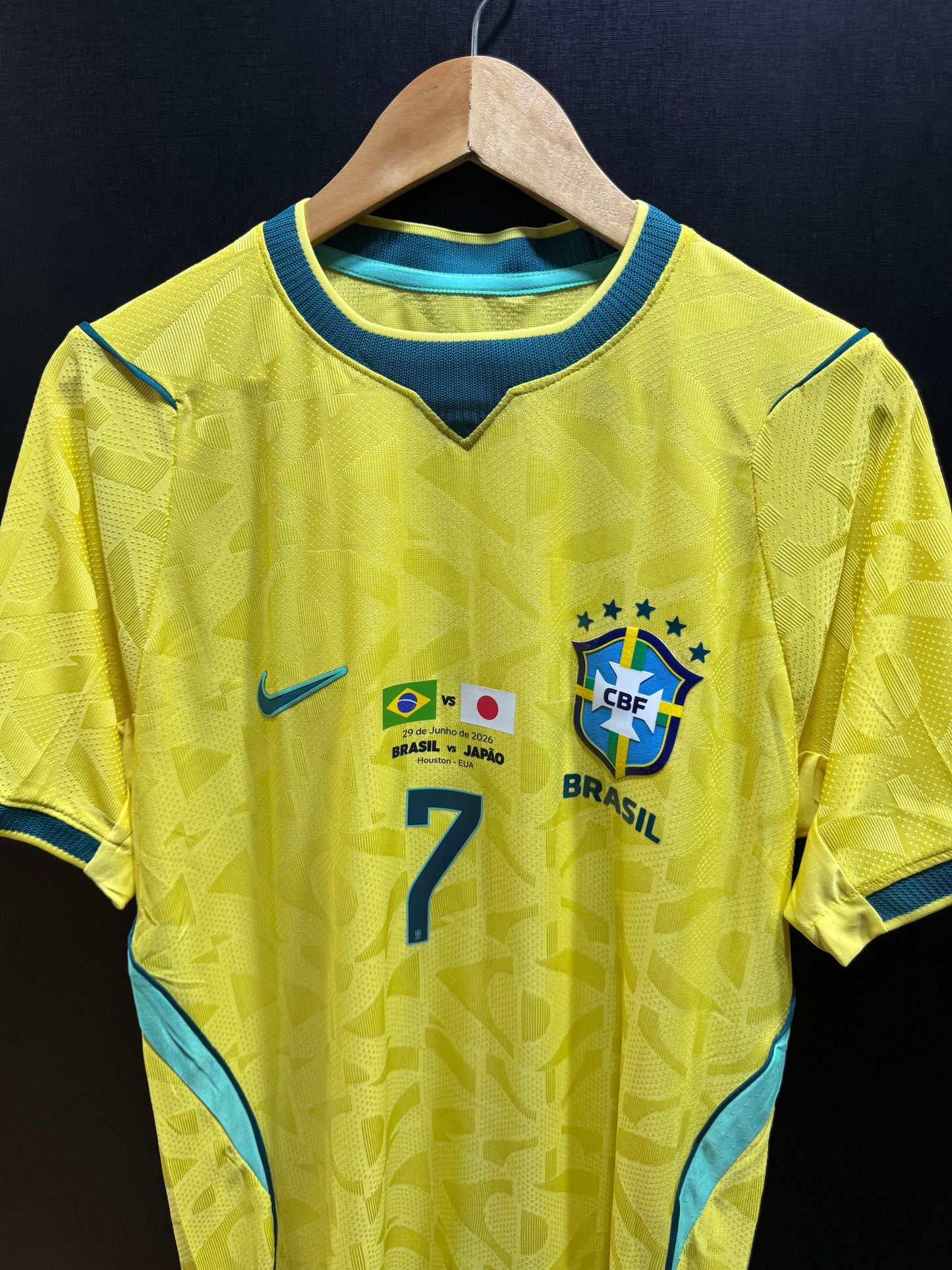 Camisa Seleção Brasileira 2026 - Jogador COMPLETA PATCH + PERSONALIZAÇÃO Pronto Entrega