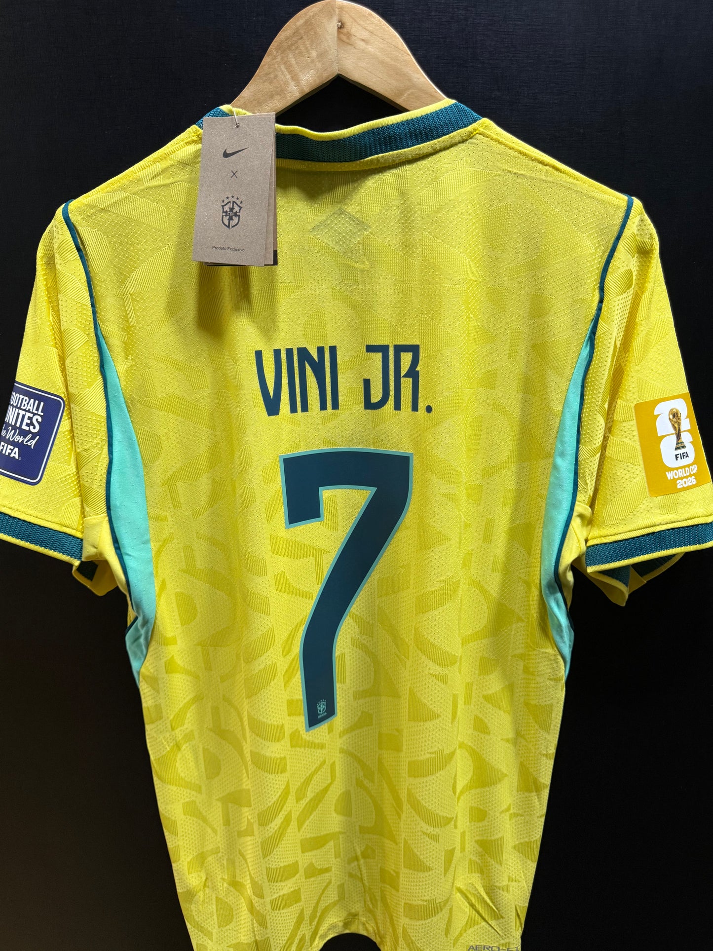 Camisa Seleção Brasileira 2026 - Jogador COMPLETA PATCH + PERSONALIZAÇÃO Pronto Entrega