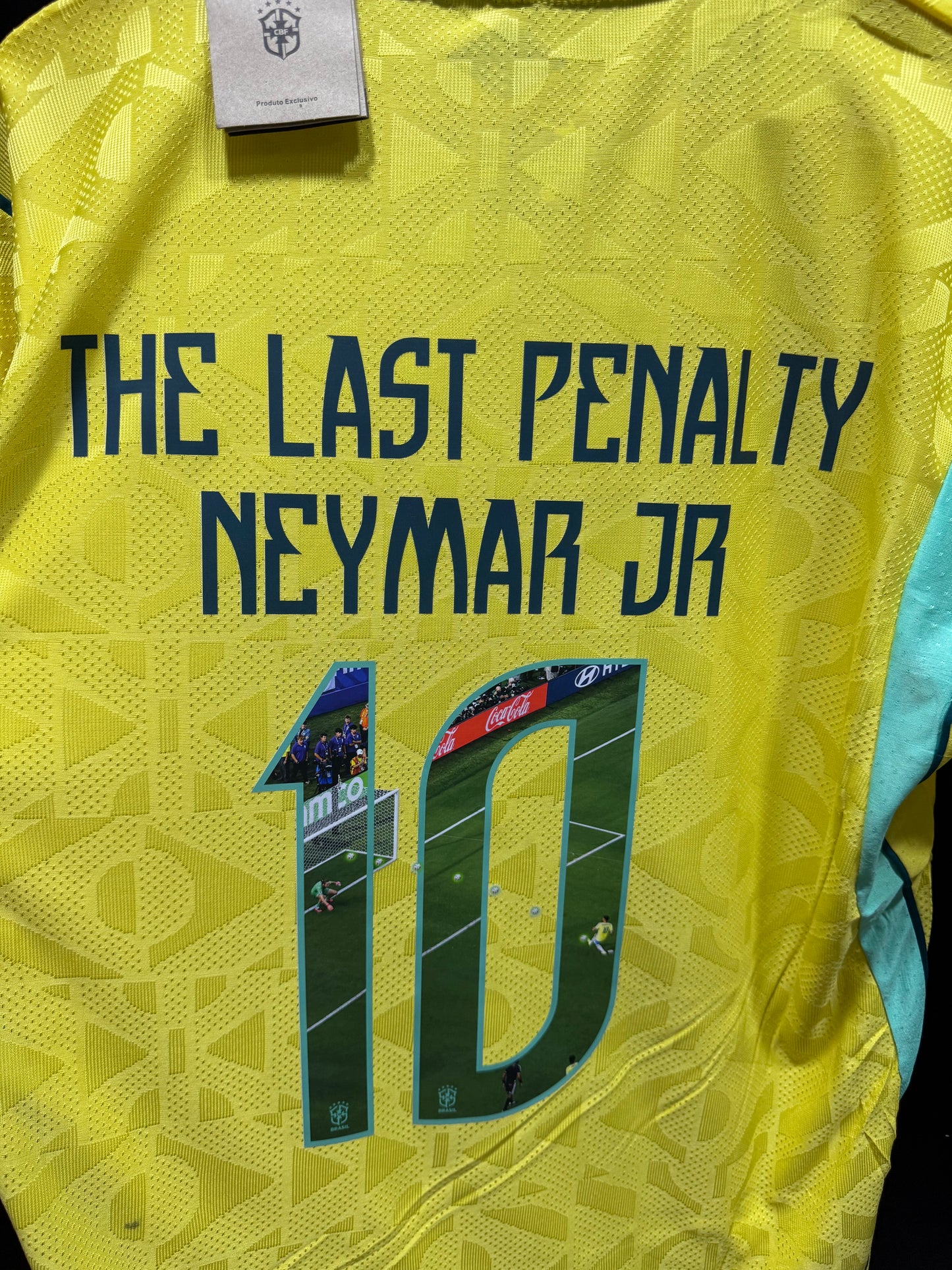 Camisa Seleção Brasileira 2026 - Jogador COMPLETA PATCH + PERSONALIZAÇÃO ULTIMO PENALTI - Pronto Entrega
