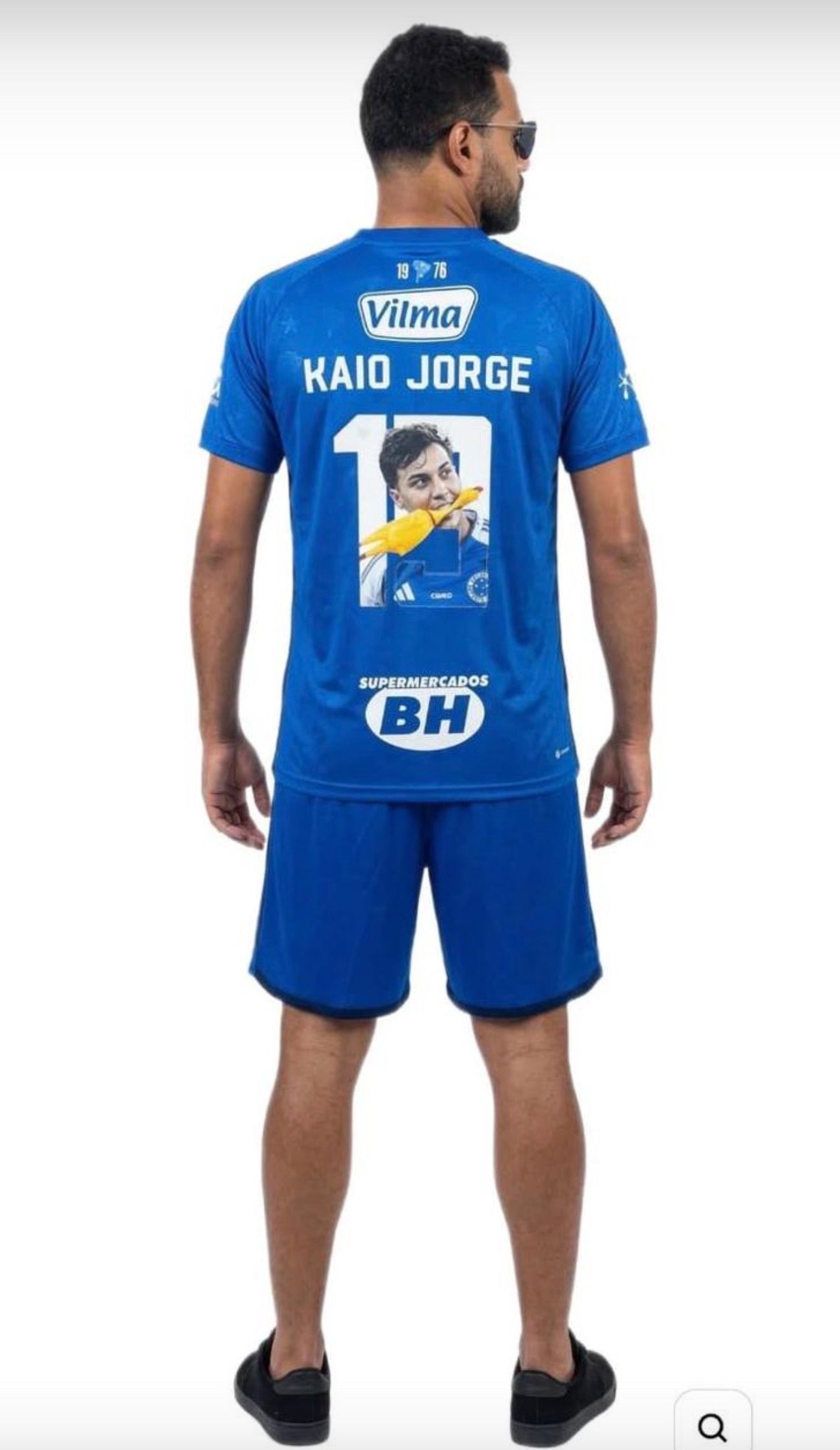 CAMISA CRUZEIRO I 26/27  TORCEDOR  FULL PATROCINIO+PERSONALIZAÇÃO