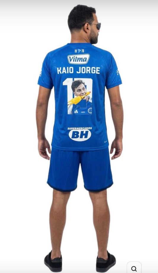 CAMISA CRUZEIRO I 26/27  TORCEDOR  FULL PATROCINIO+PERSONALIZAÇÃO