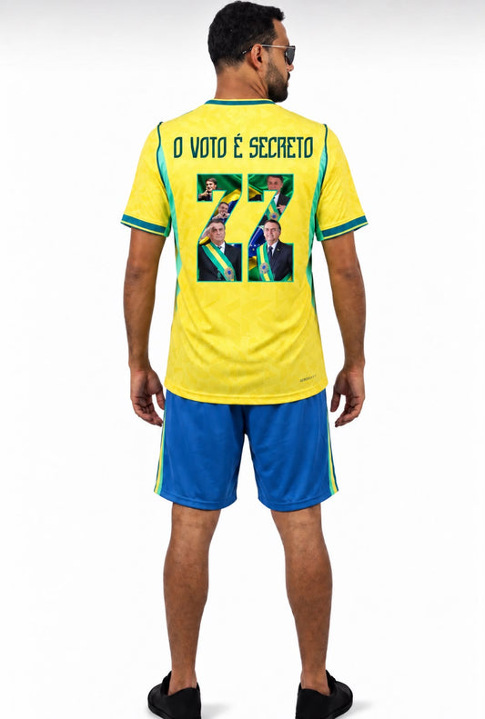 Camisa Seleção Brasileira 2026 - Jogador Pronto Entrega + PERSONALIZAÇÃO GRÁTIS