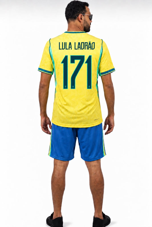 Camisa Seleção Brasileira 2026 - Jogador Pronto Entrega + PERSONALIZAÇÃO GRÁTIS