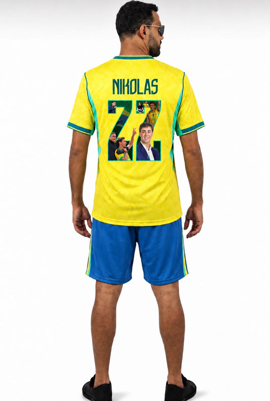 Camisa Seleção Brasileira 2026 - Jogador Pronto Entrega + PERSONALIZAÇÃO GRÁTIS