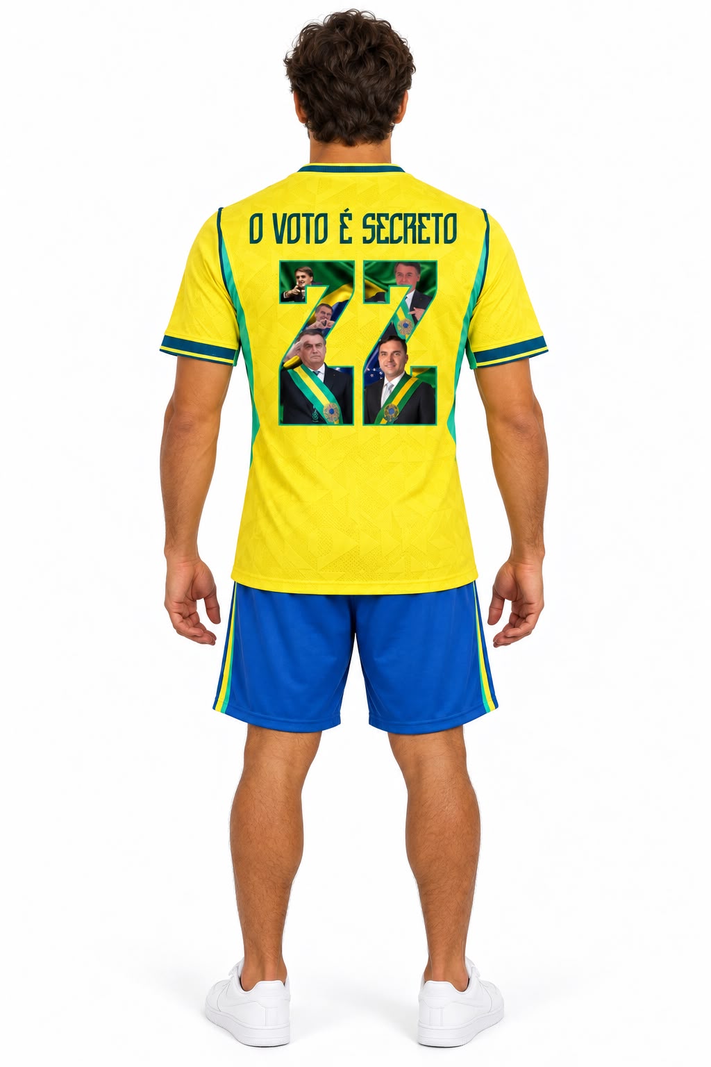 Camisa Seleção Brasileira 2026 - Jogador Pronto Entrega + PERSONALIZAÇÃO GRÁTIS DE DIREITA