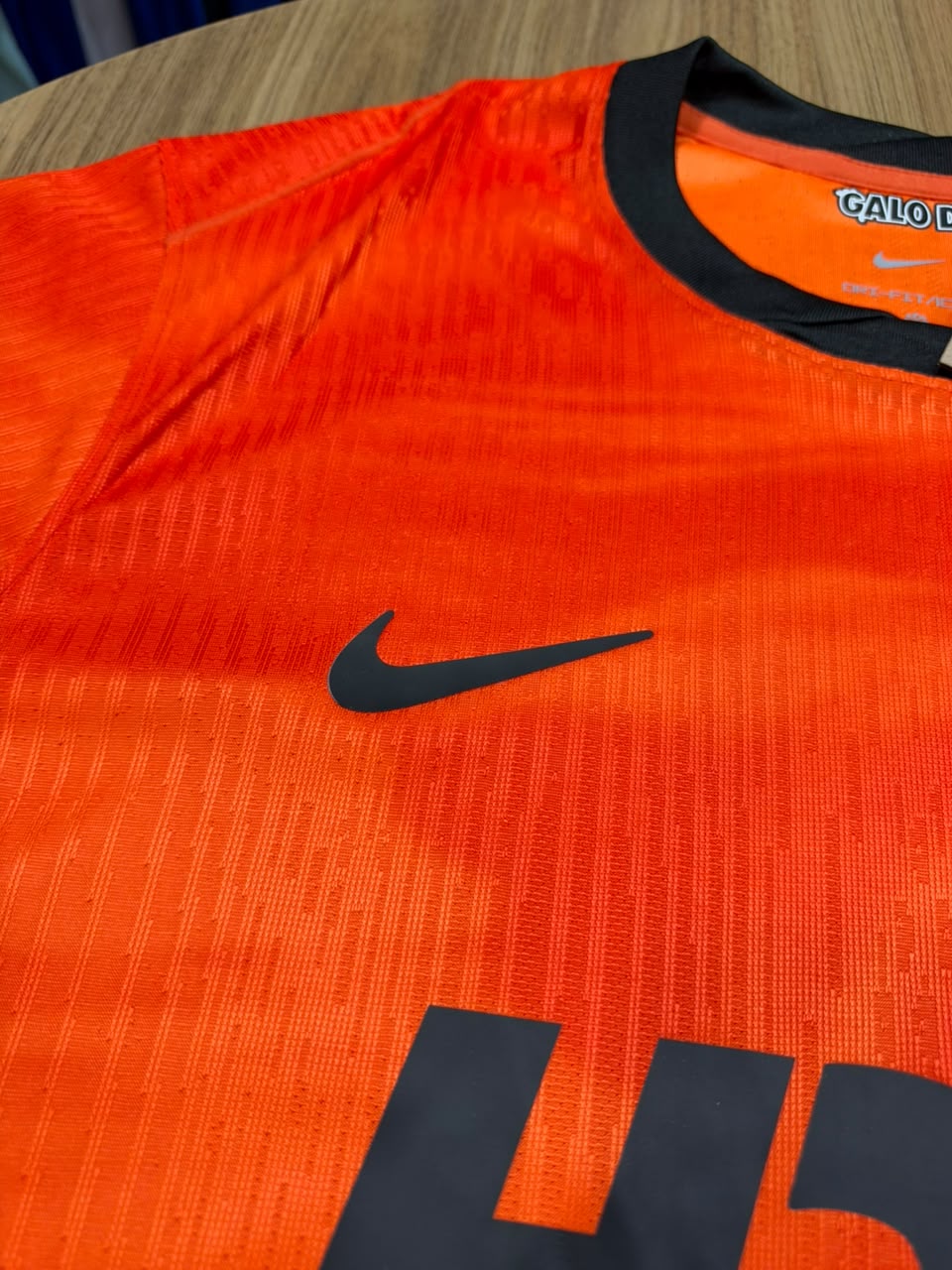Camisa Atlético Mineiro Nike III 2026/27 Jogador Masculina - Laranja+Preto