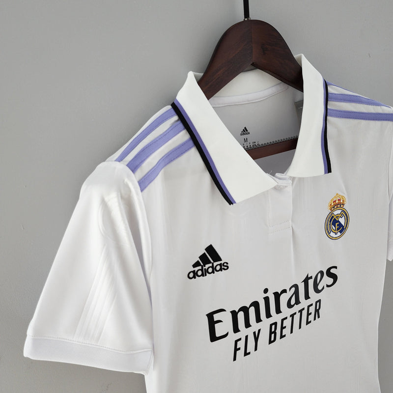 Camisa Feminina Real Madrid 2022/23 Home