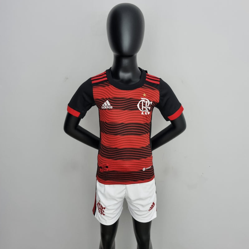 Conjunto Infantil Flamengo 2022/23 - Home