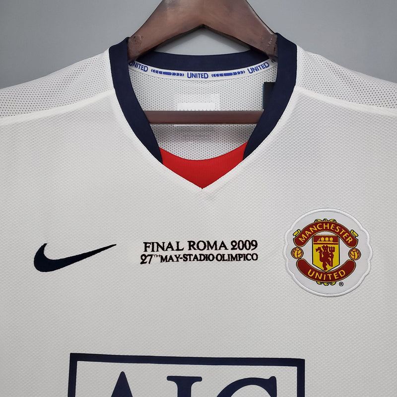 Camisa Retrô Manchester United 2008/09 Home Champions League Edition