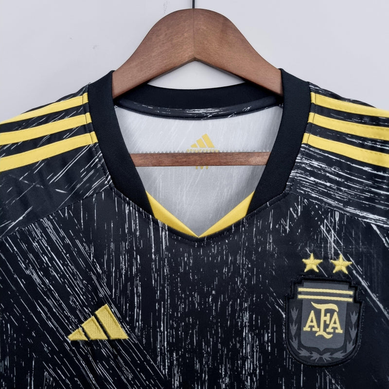 Camisa Seleção Argentina 2020/22 Edição Comemorativa Black/Gold