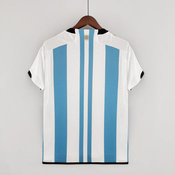 Camisa Seleção Argentina 2022/23 - 3 estrelas - Copa do Mundo