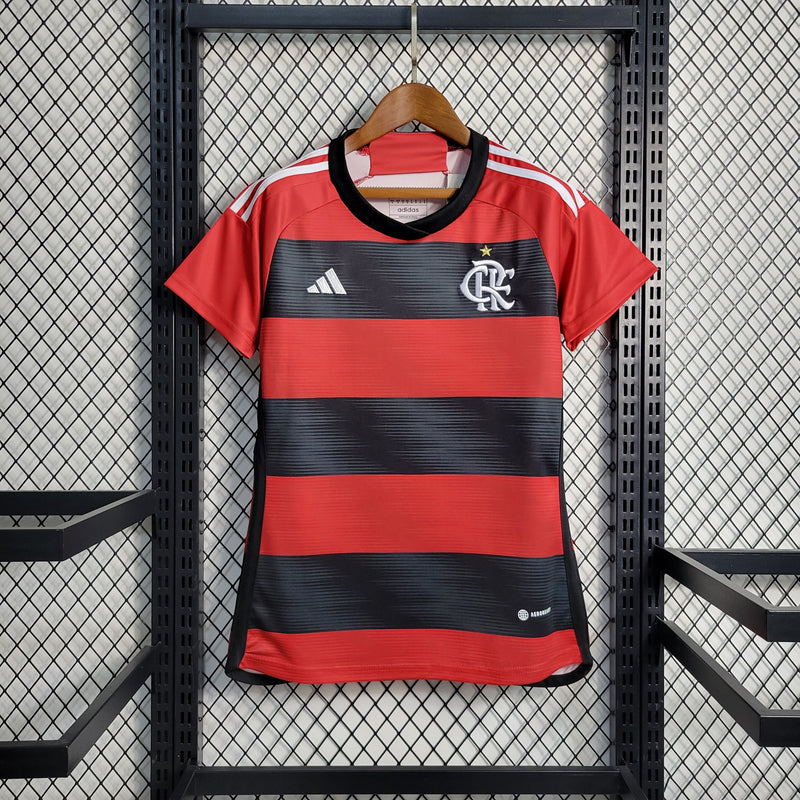 Camisa Feminina CR Flamengo 2023/24 Home