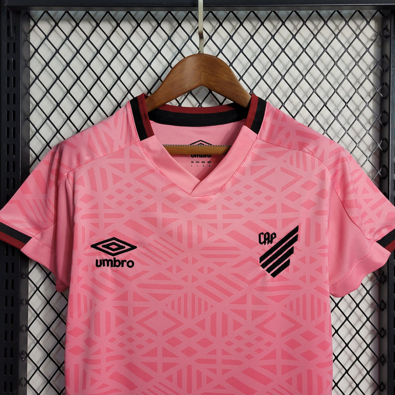 Camisa Athletico Paranaense Outubro Rosa Feminina 2022/23