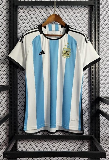 Camisa Seleção Argentina 2022/23 - 3 estrelas - Copa do Mundo